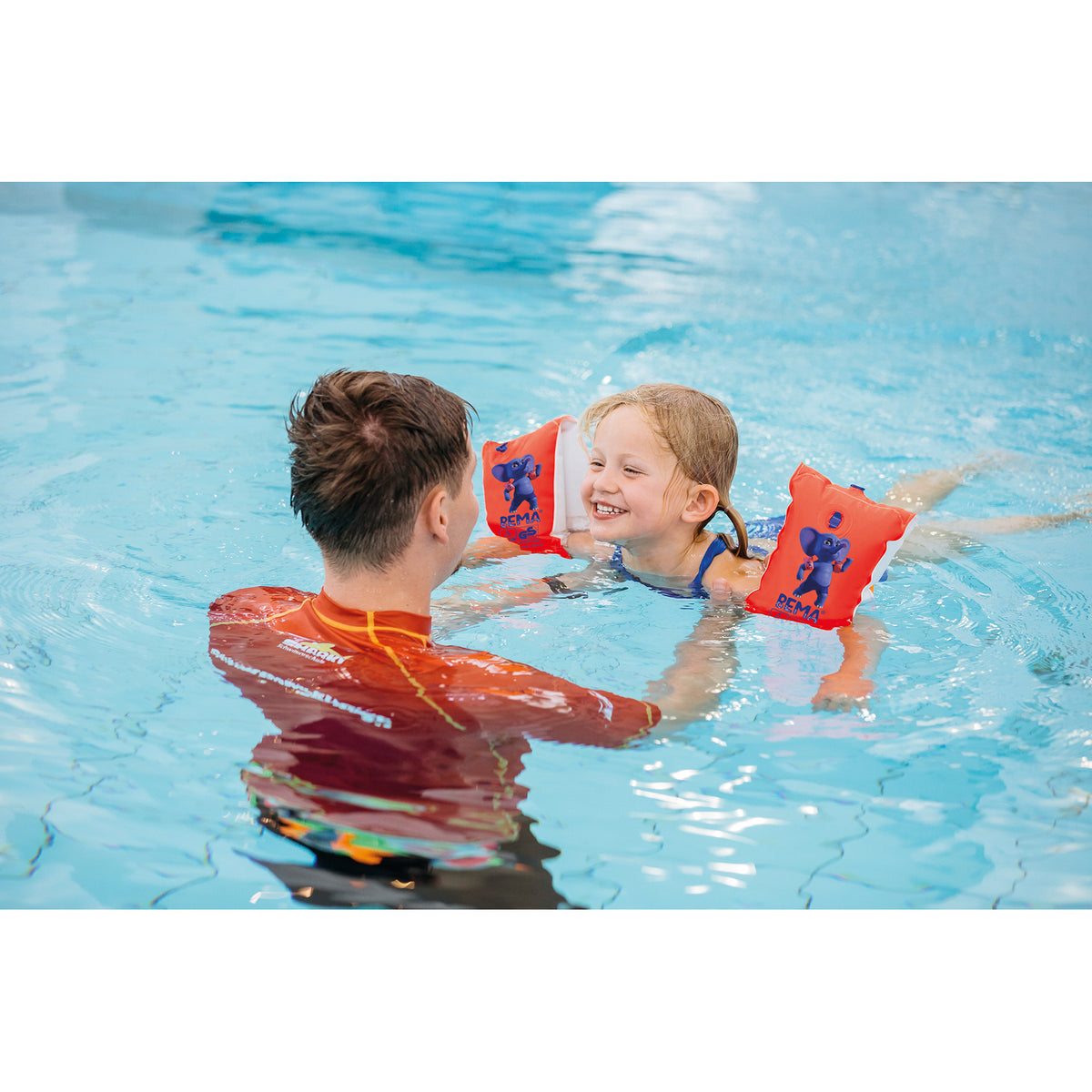 Happy People BEMA® Schwimmflügel für Kinder von 1-6 Jahren, orange, Gr. 0