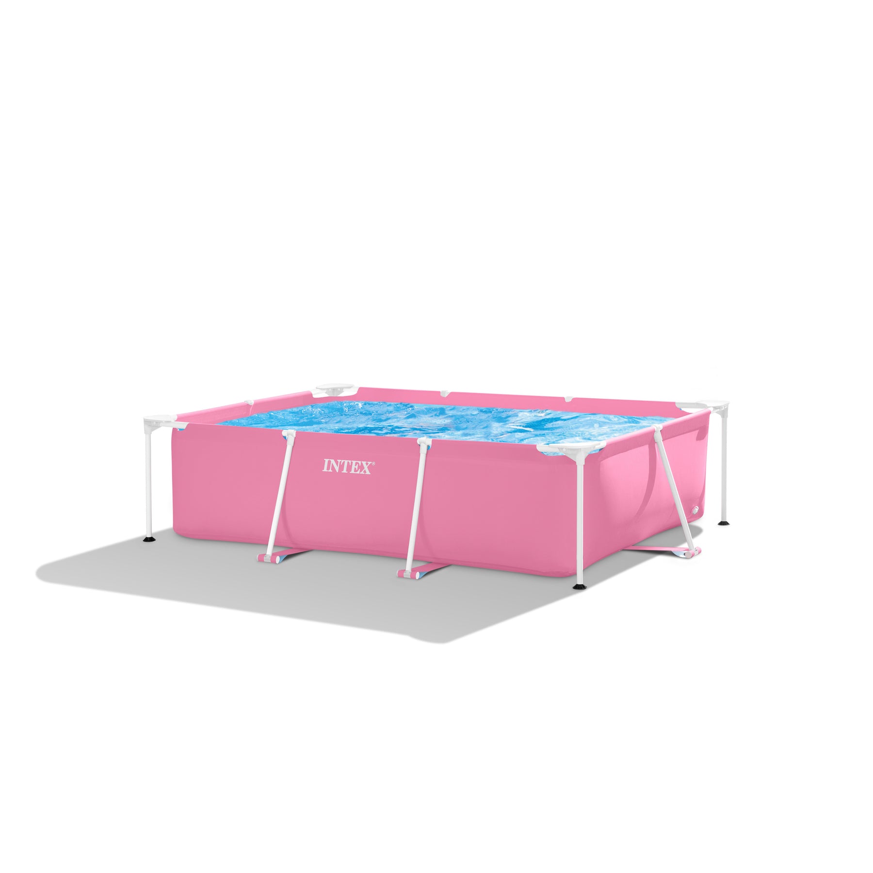 Intex Pink Rectangular Frame Pool 220x150x60cm