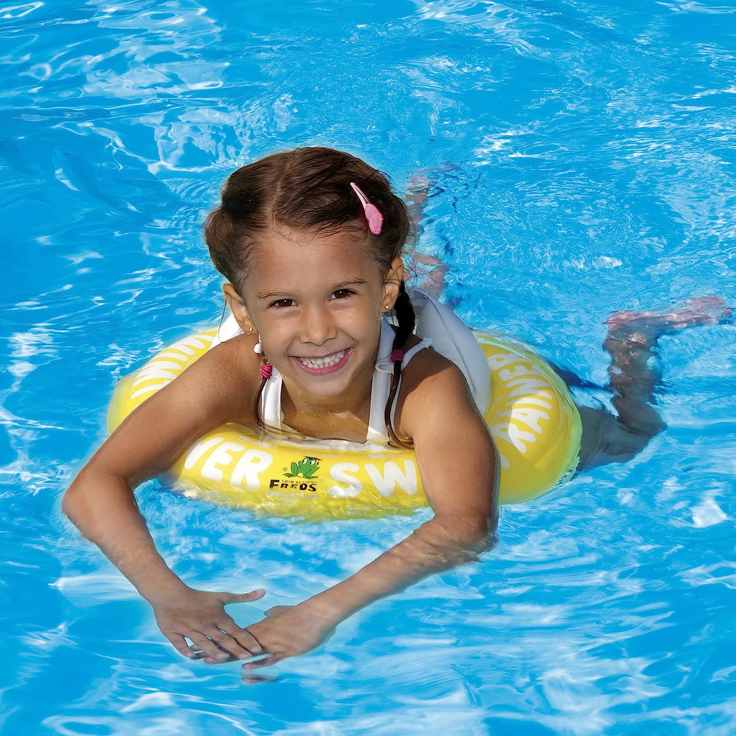 Freds Schwimm Academy - Schwimm-Trainer Classic gelb - ab 4 Jahren
