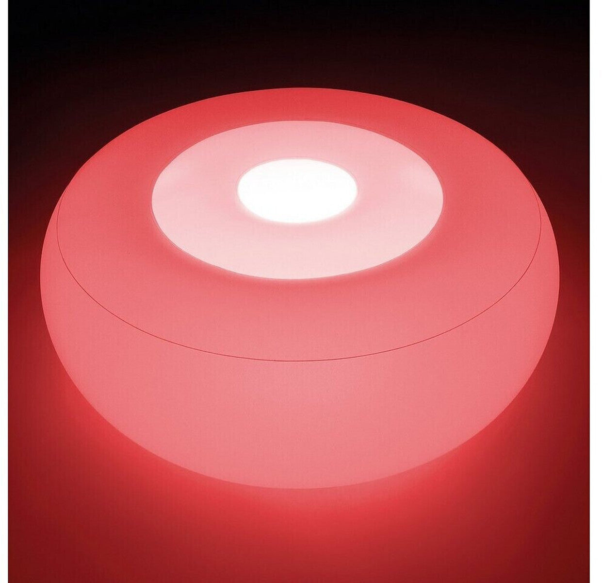 Intex LED Ottomane rund 86x33cm
