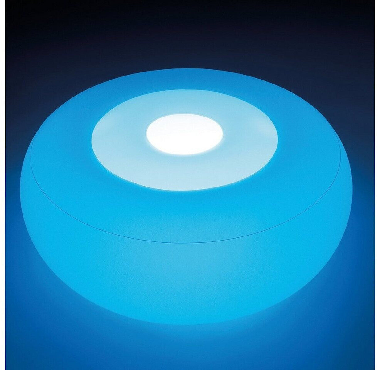 Intex LED Ottomane rund 86x33cm
