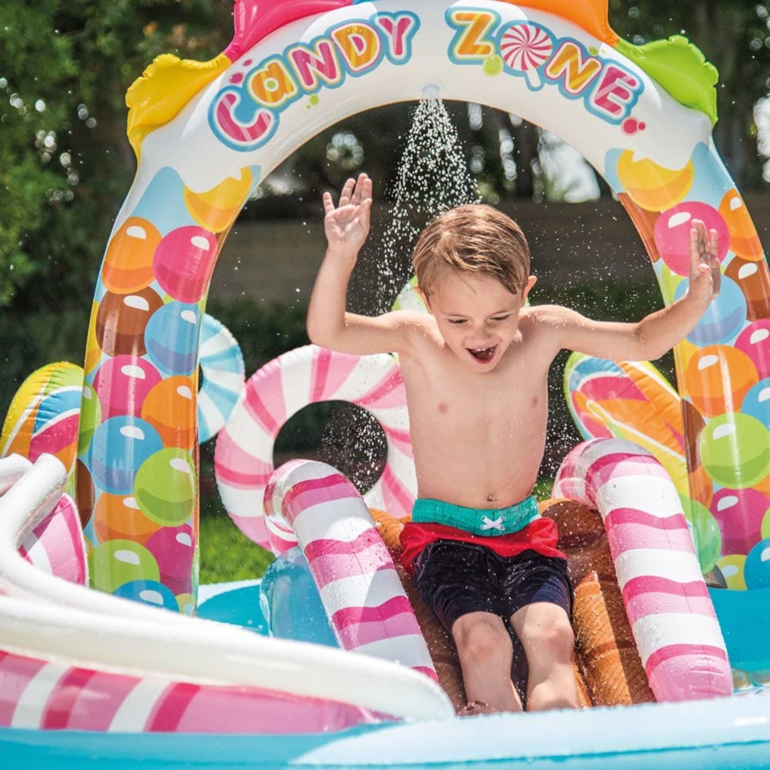 Intex Planschbecken - Candy Zone 295x191x130cm