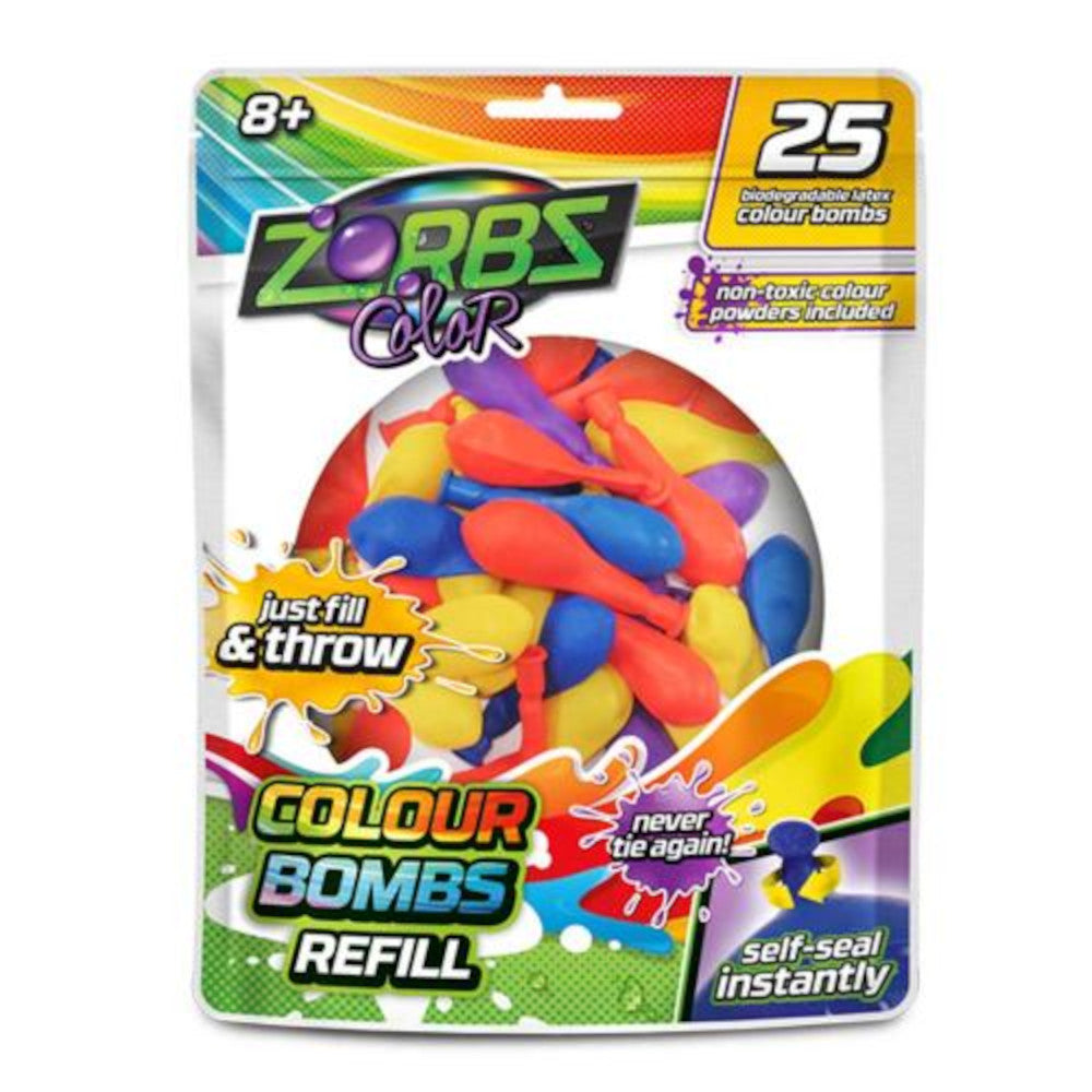 Zorbz Wasserballon 25er Beutel mit verschiedenen Farben