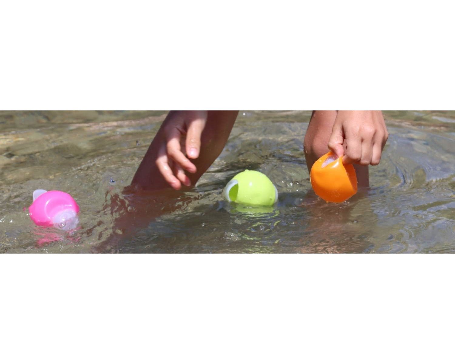 Alldoro 63026 Water Splash Water Bombs (orange, grün, pink) - Poolpirat
