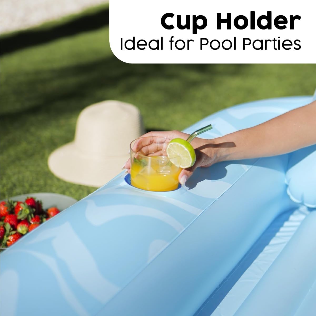 Bestway Aufblasbare Sonnenliege 203x137x25,5cm - Poolpirat