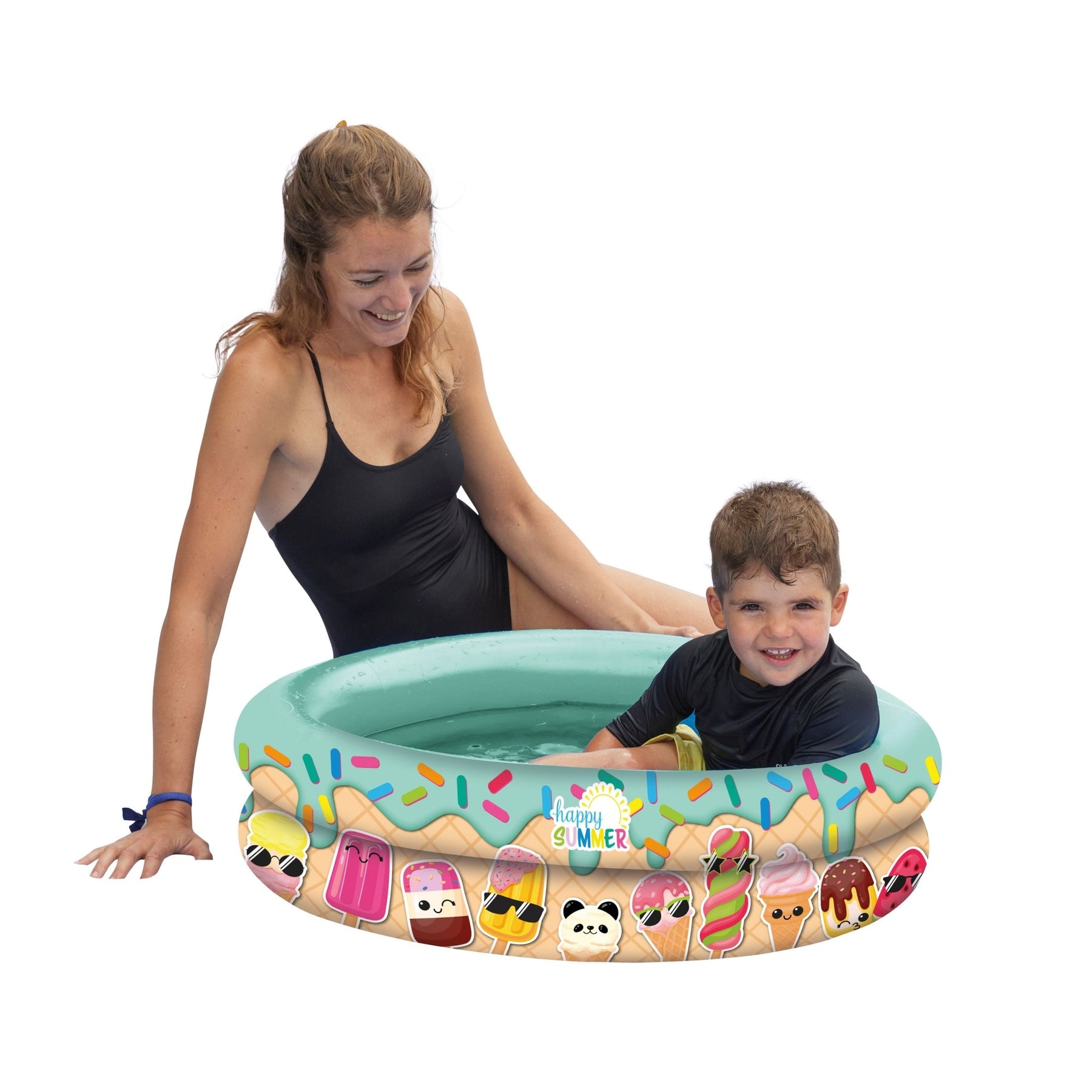 Happy People - Planschbecken Happy Summer Babypool (74x18 cm)