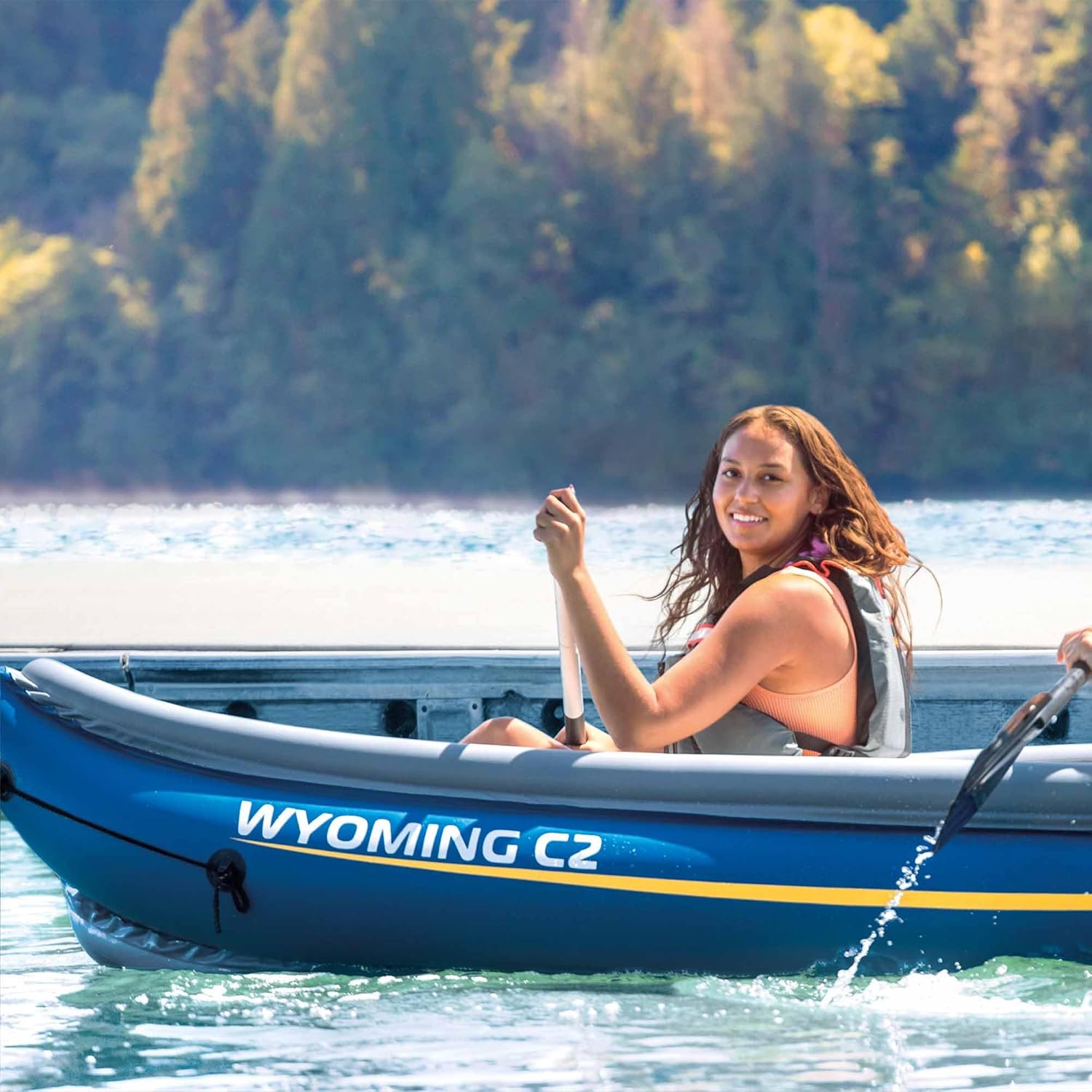 Intex - Kajak - Wyoming C2 302x89x53cm - Poolpirat