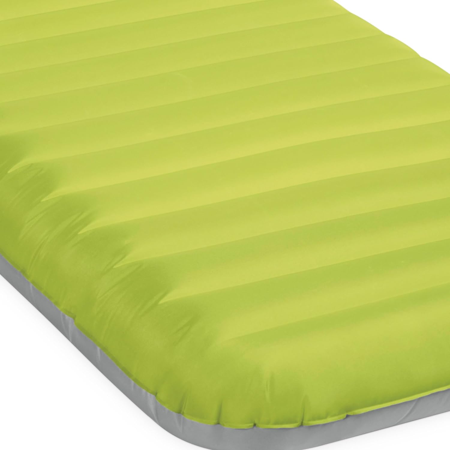 Intex Luftbett - Dura - Beam Truaire inkl. USB - Luftpumpe (grün, 76x191x17cm) - Poolpirat