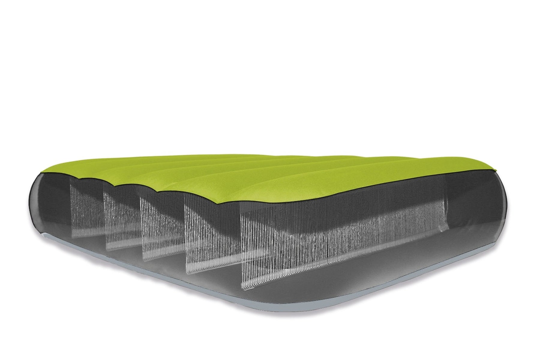 Intex Luftbett - Dura - Beam Truaire inkl. USB - Luftpumpe (grün, 76x191x17cm) - Poolpirat