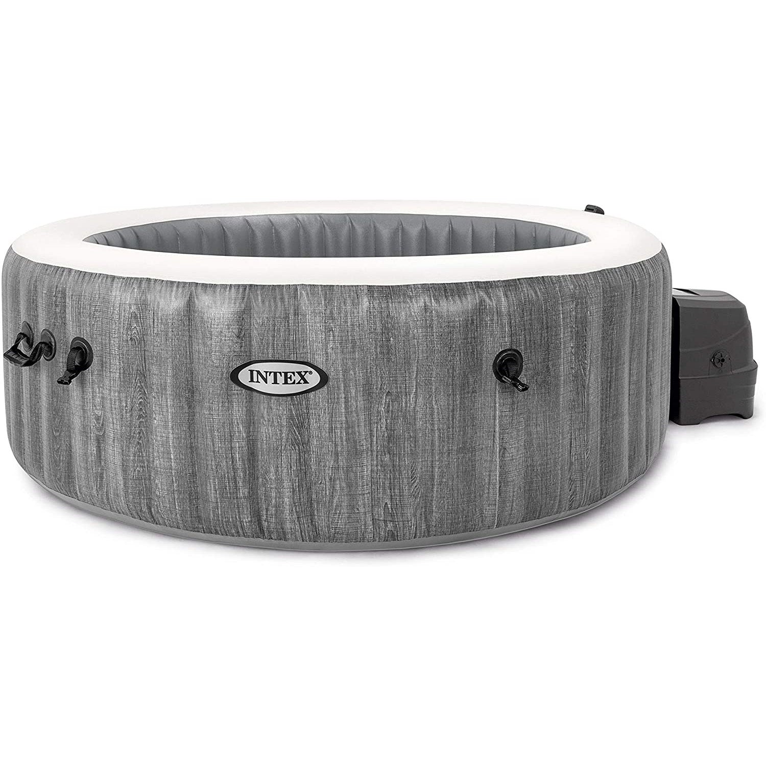 Intex Pool PureSPA Bubble "Greywood Deluxe" Whirlpool 196/145cm x 71cm - Poolpirat