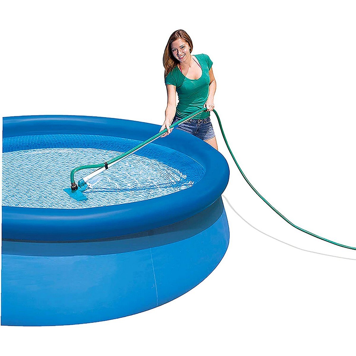 Intex Pool - Reinigungsset mit Alu - Teleskopstange - Poolpirat
