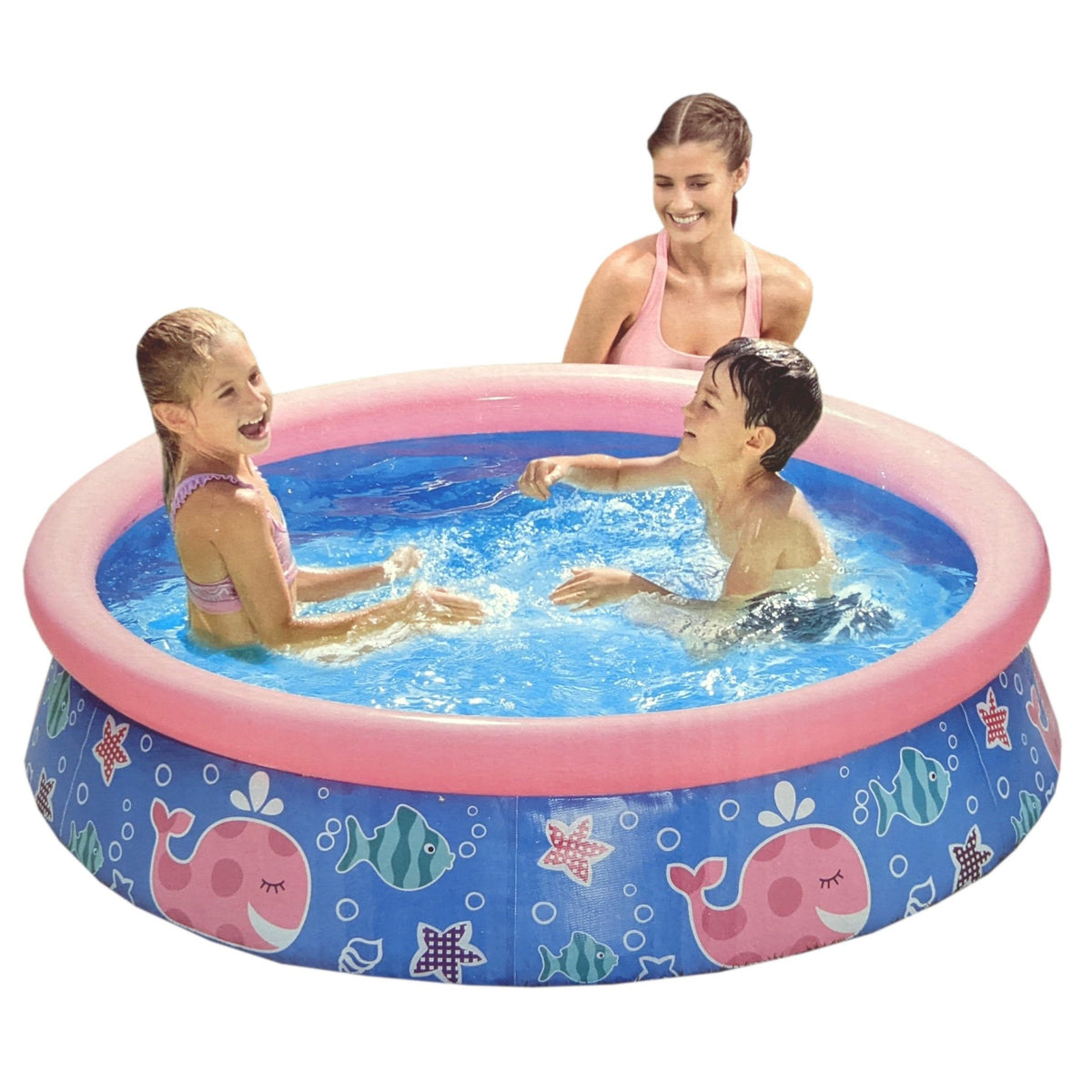 Mountfield Planschbecken Swing Kids pink 152x38cm - Poolpirat