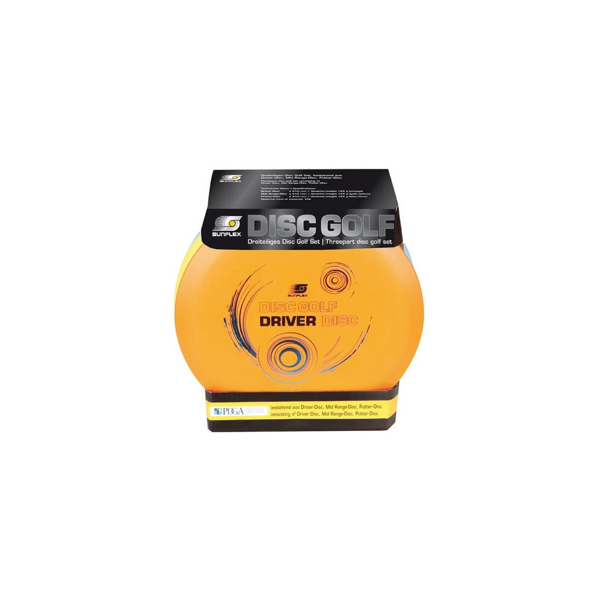 Sunflex - Disc Golf Set mit Tragetasche