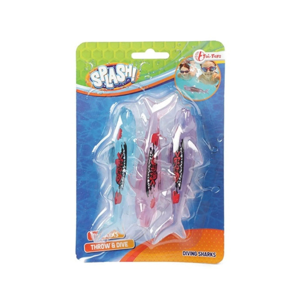 SPLASH Tauchfische - Hai, 3 Stück