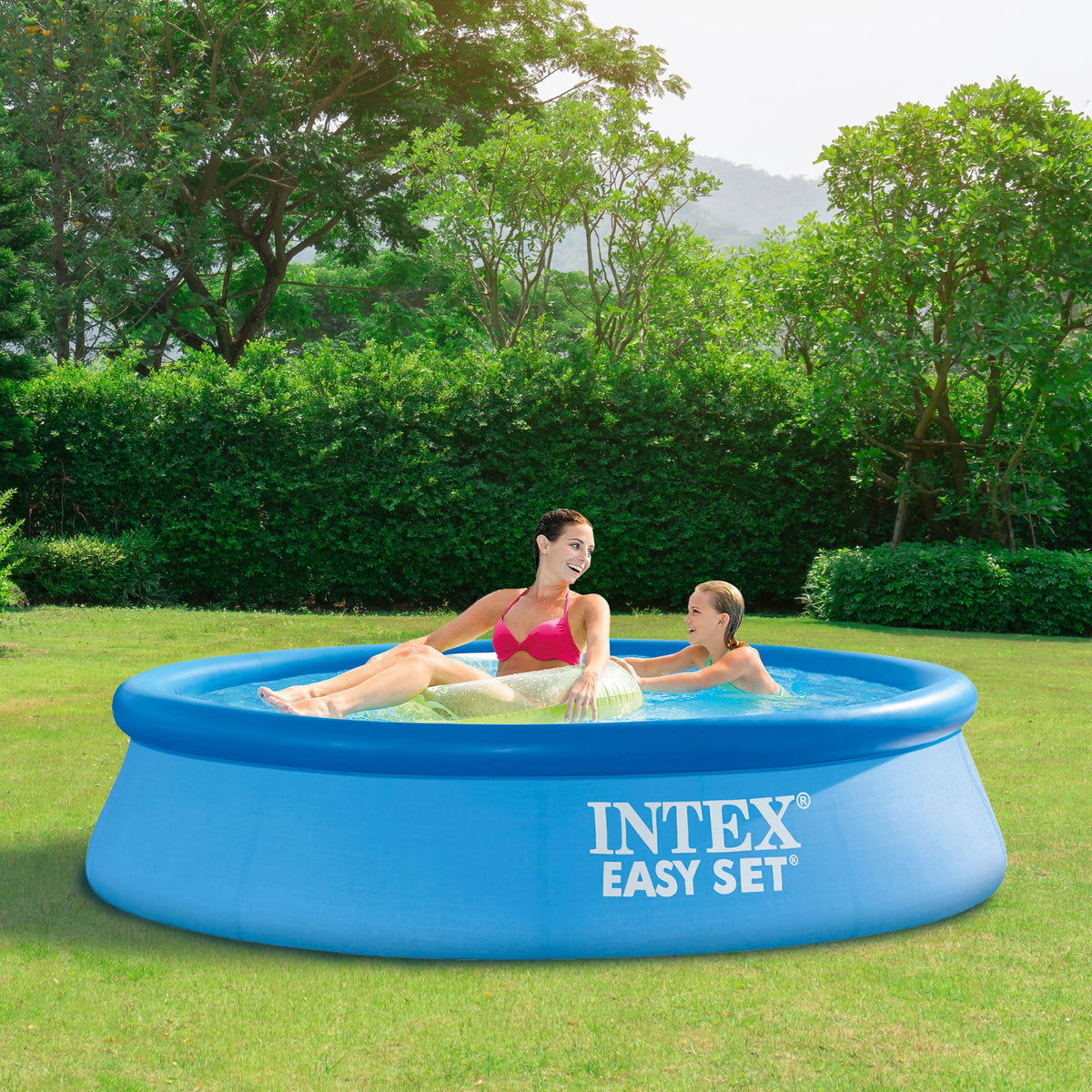 Intex Easy Set Quick-Up-Pool 244x61cm mit Filterpumpe