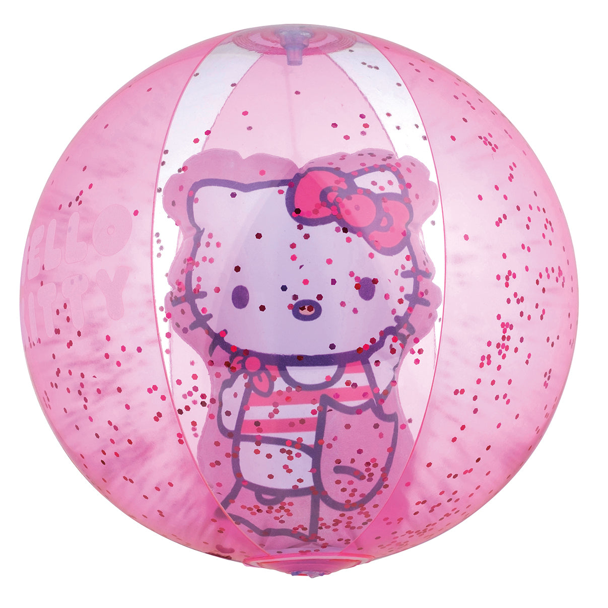 Happy People Strandball Hello Kitty mit 3D Motivfigur, 29cm