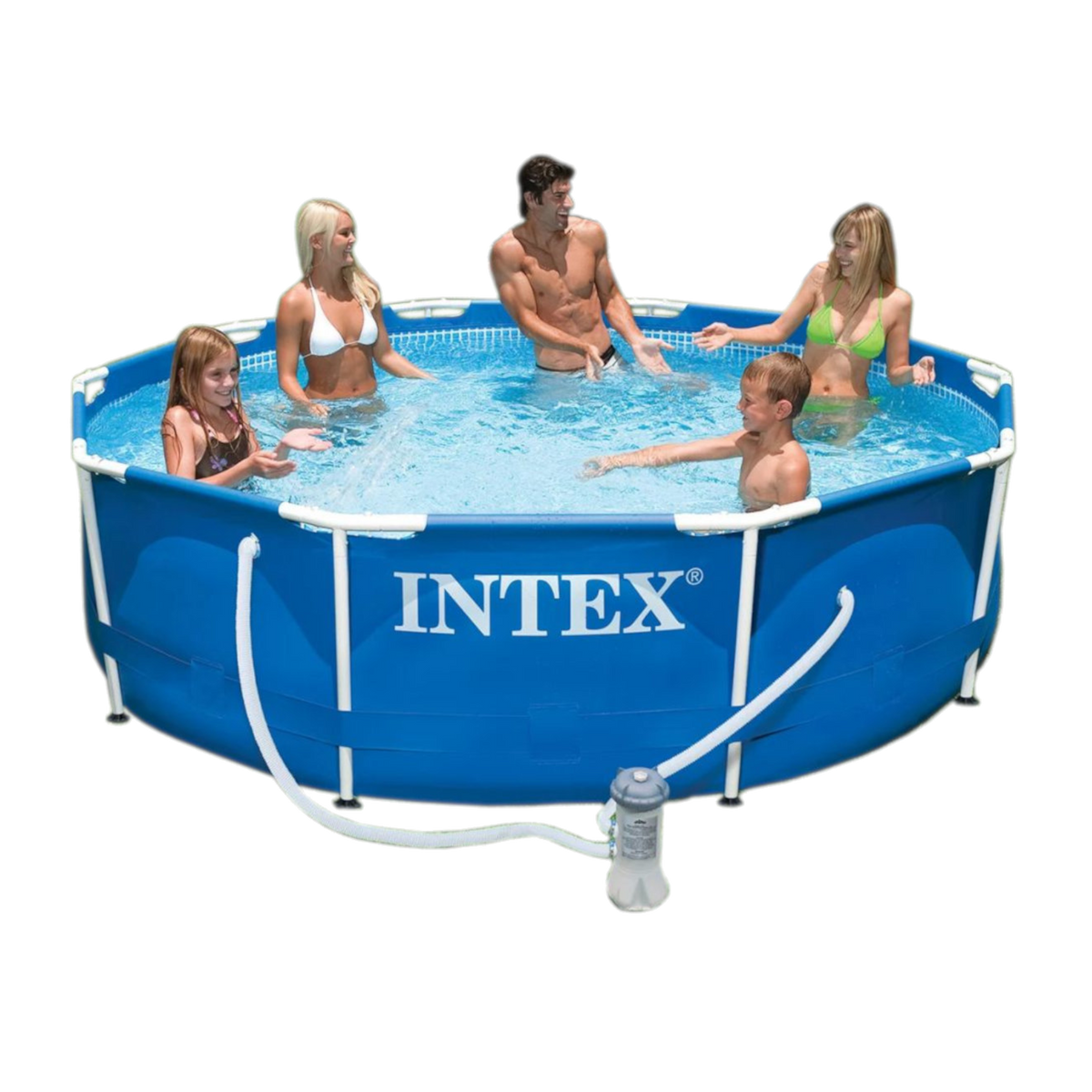 Intex MetallFrame Pool 305x76cm + Zubehör