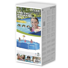 Intex Metal Frame Pool inkl. Filterpumpe 366x76cm