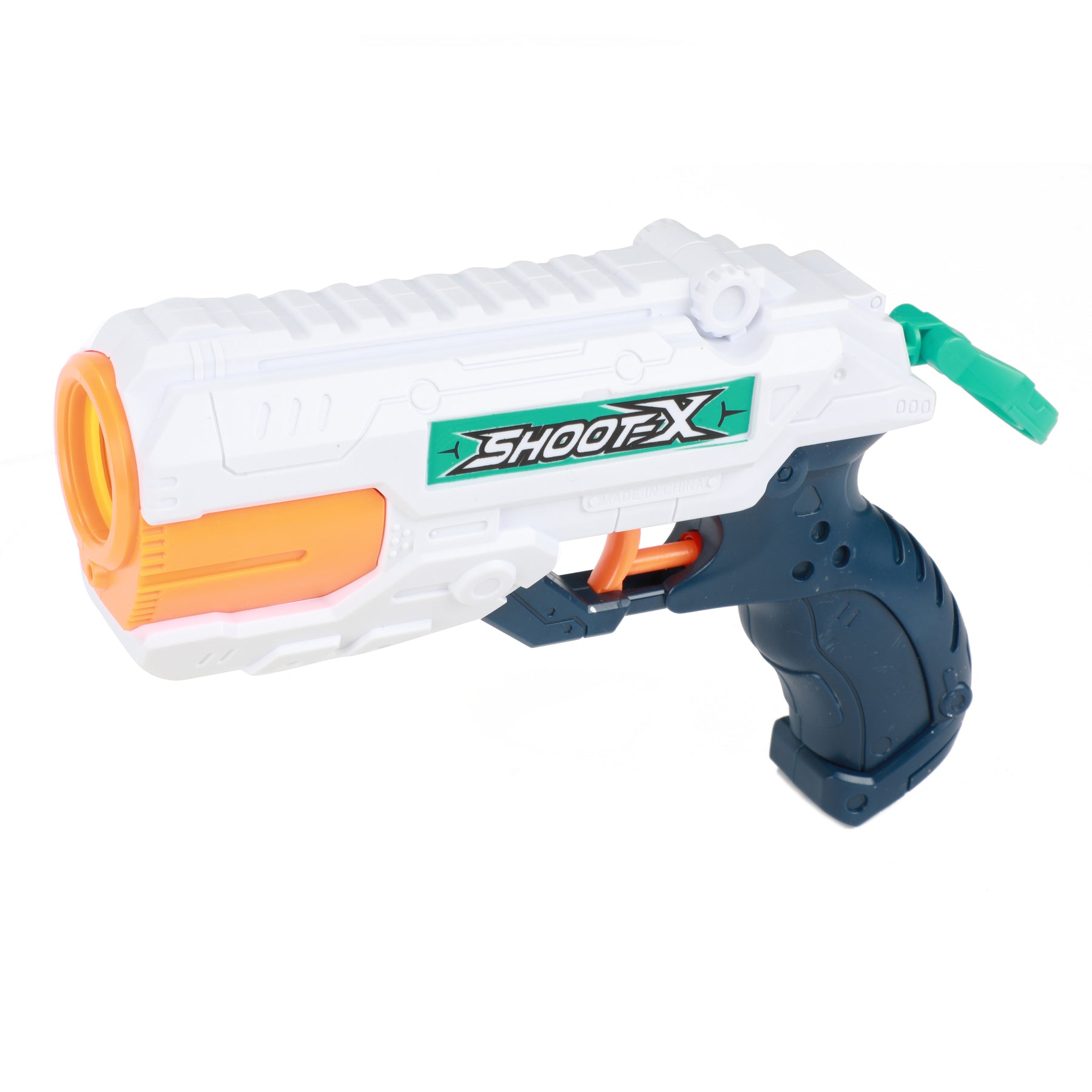 Toi-Toys FOAM STRIKE X Set - Wasserpistole mit 5 Bällen und 3 Kegeln