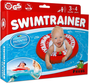 Freds Swim Academy - Schwimm-Trainer Classic rot - ab 3 Monaten