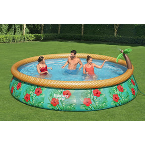 Bestway Fast Set Pool - Paradise Palms 457x84cm inkl. Filterpumpe