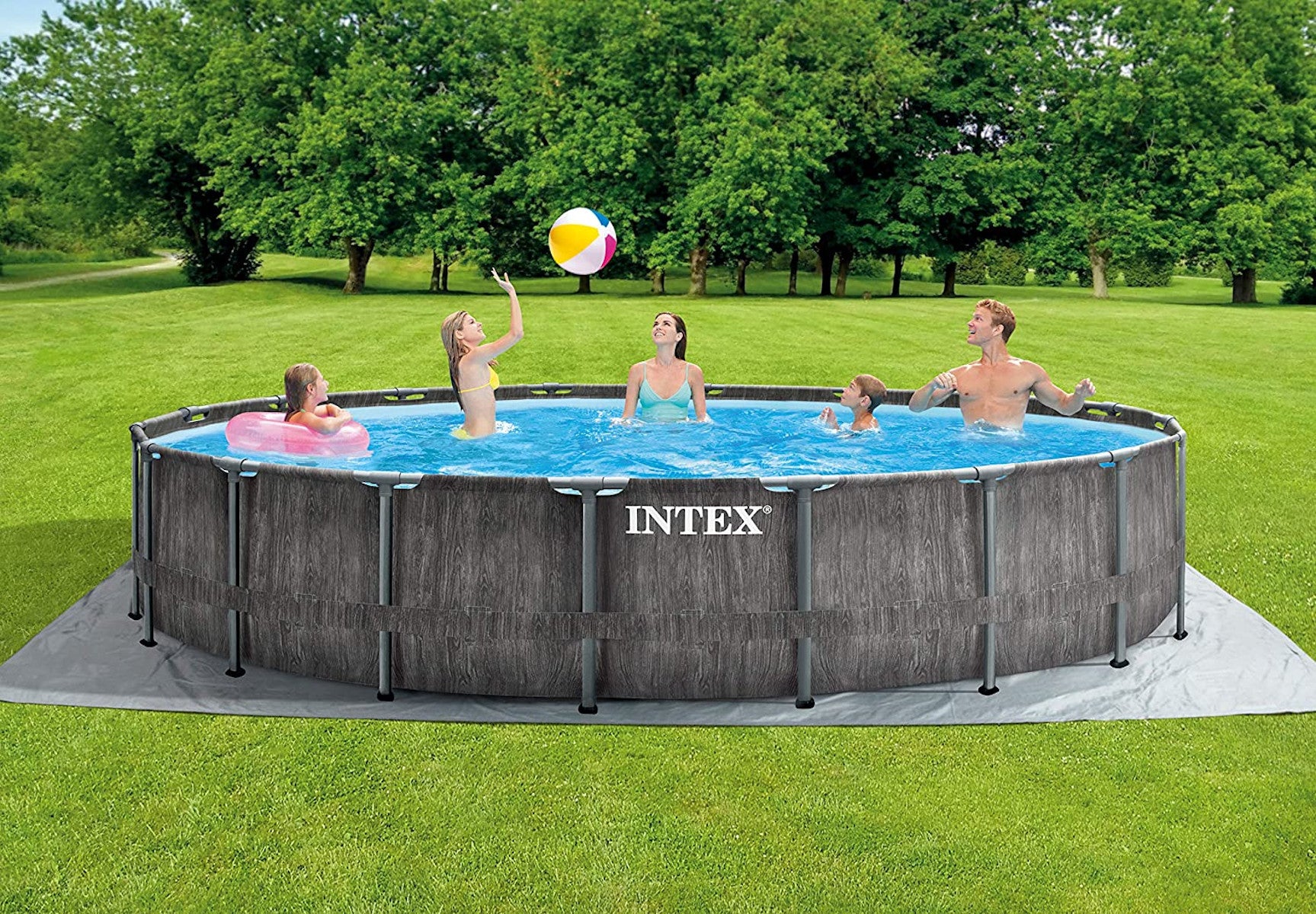 Intex Greywood Prism Frame Pool 549x122cm