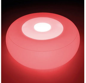 Intex LED Ottomane rund 86x33cm