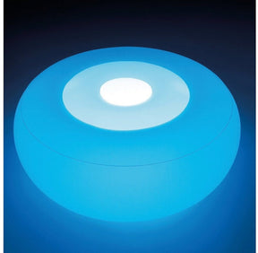 Intex LED Ottomane rund 86x33cm