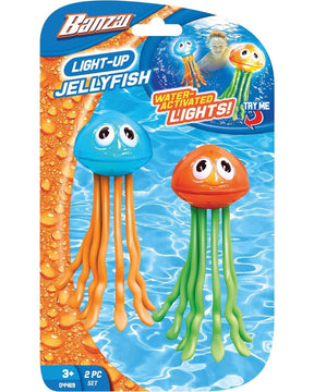 Banzai Tauchspielzeug - Jelly Fish (2er Pack, mit Licht)