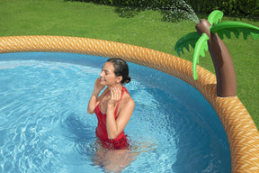Bestway Fast Set Pool - Paradise Palms 457x84cm inkl. Filterpumpe - Poolpirat