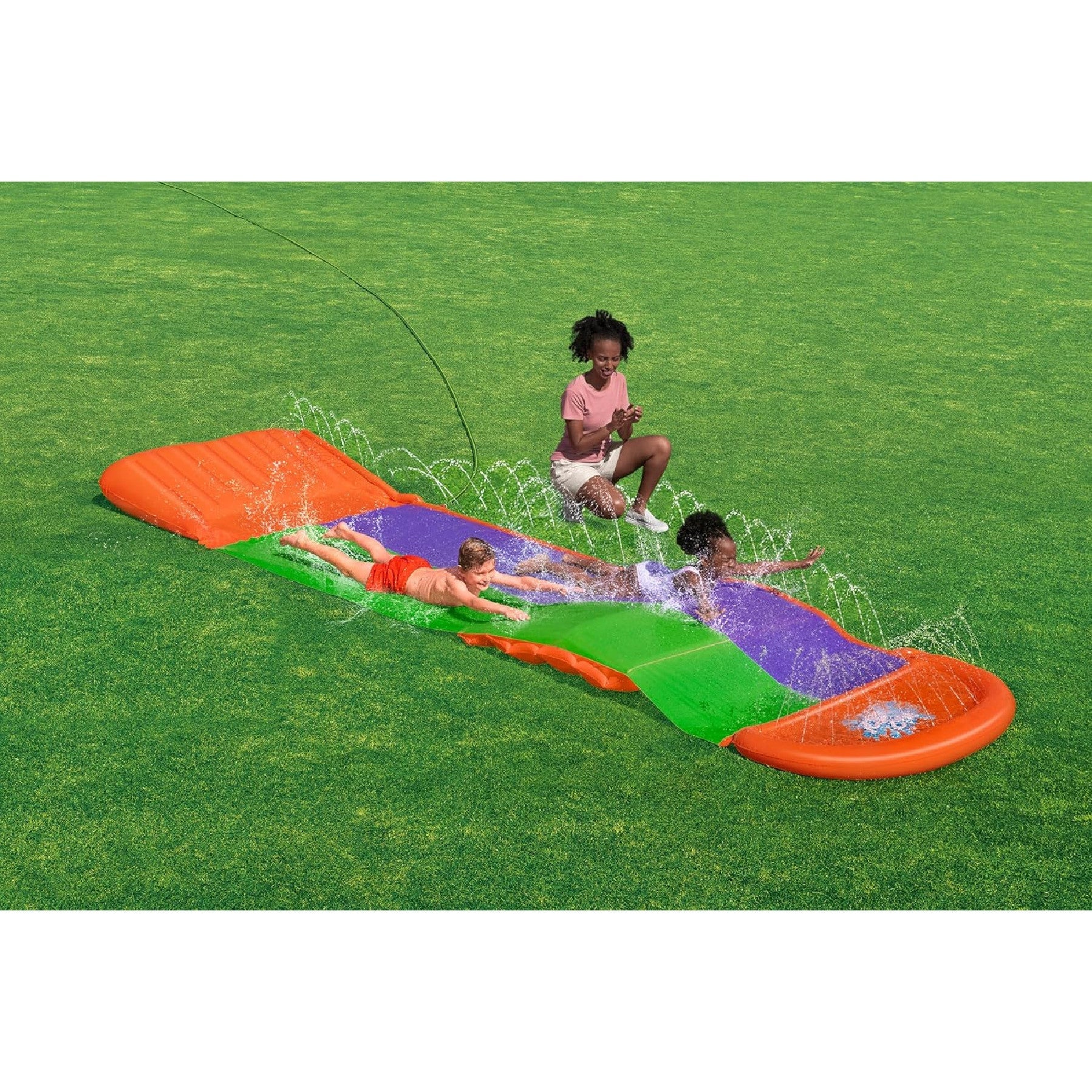 Bestway Wasserrutsche - Splashcoaster Double Slide 4,7m