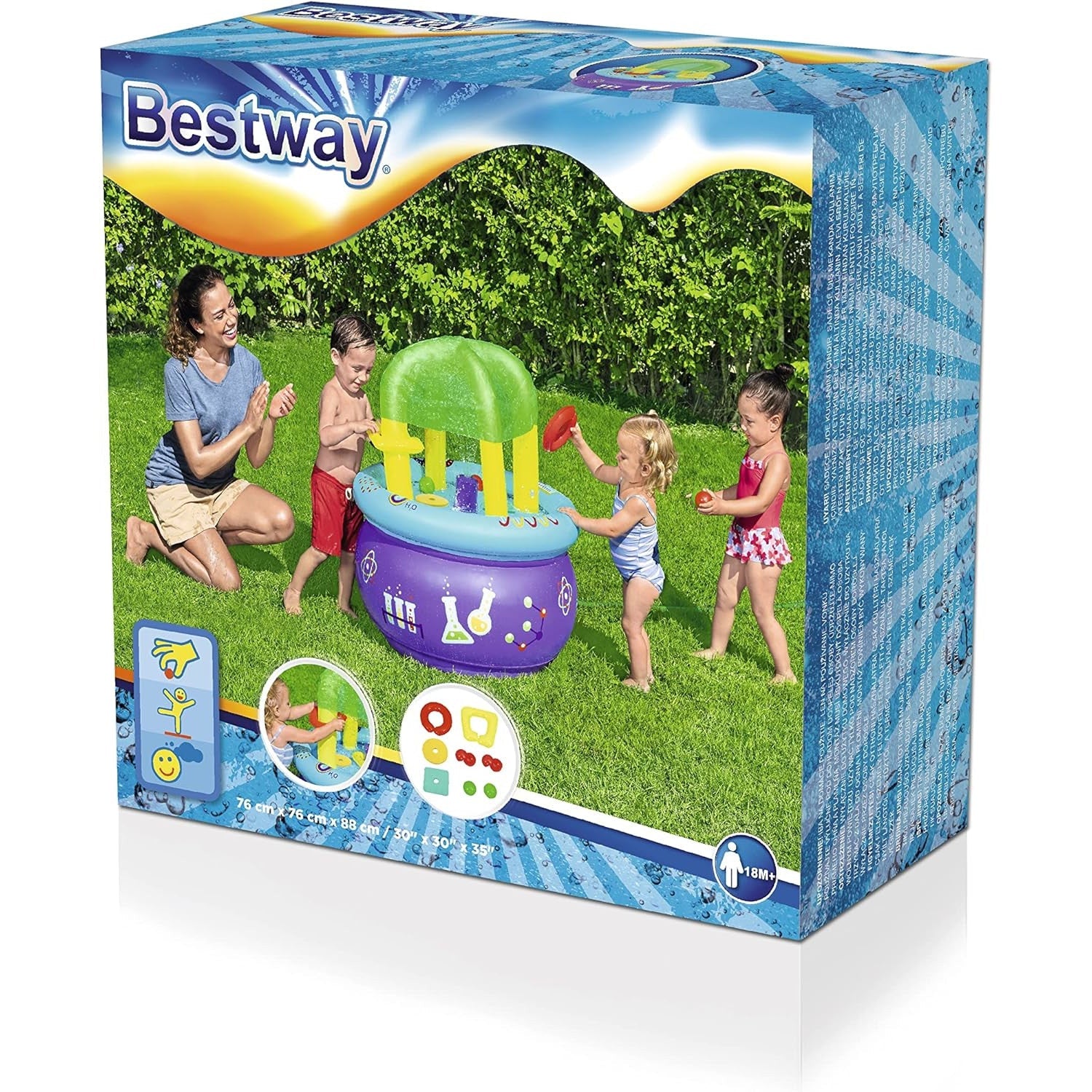 Bestway Wasserspieltisch Lil' Learn Lab 76x88cm