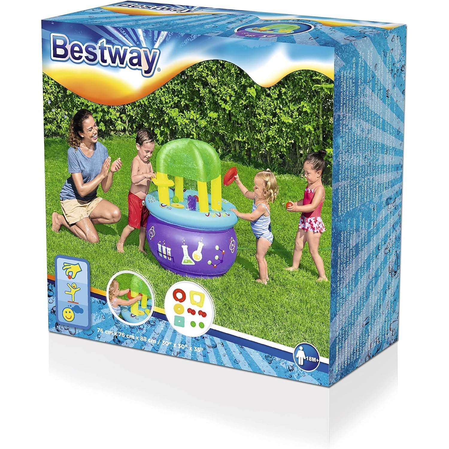 Bestway Wasserspieltisch Lil' Learn Lab 76x88cm - Poolpirat