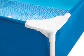 Intex Hundepool Set (229x152x45,7cm) inkl. Filterpumpe, Rampe & Abdeckung