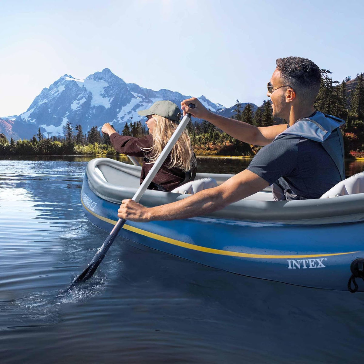 Intex - Kajak - Wyoming C2 302x89x53cm - Poolpirat