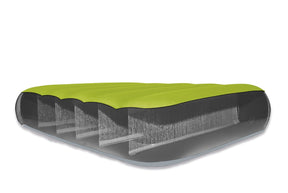 Intex Luftbett - Dura - Beam Truaire inkl. USB - Luftpumpe (grün, 76x191x17cm) - Poolpirat