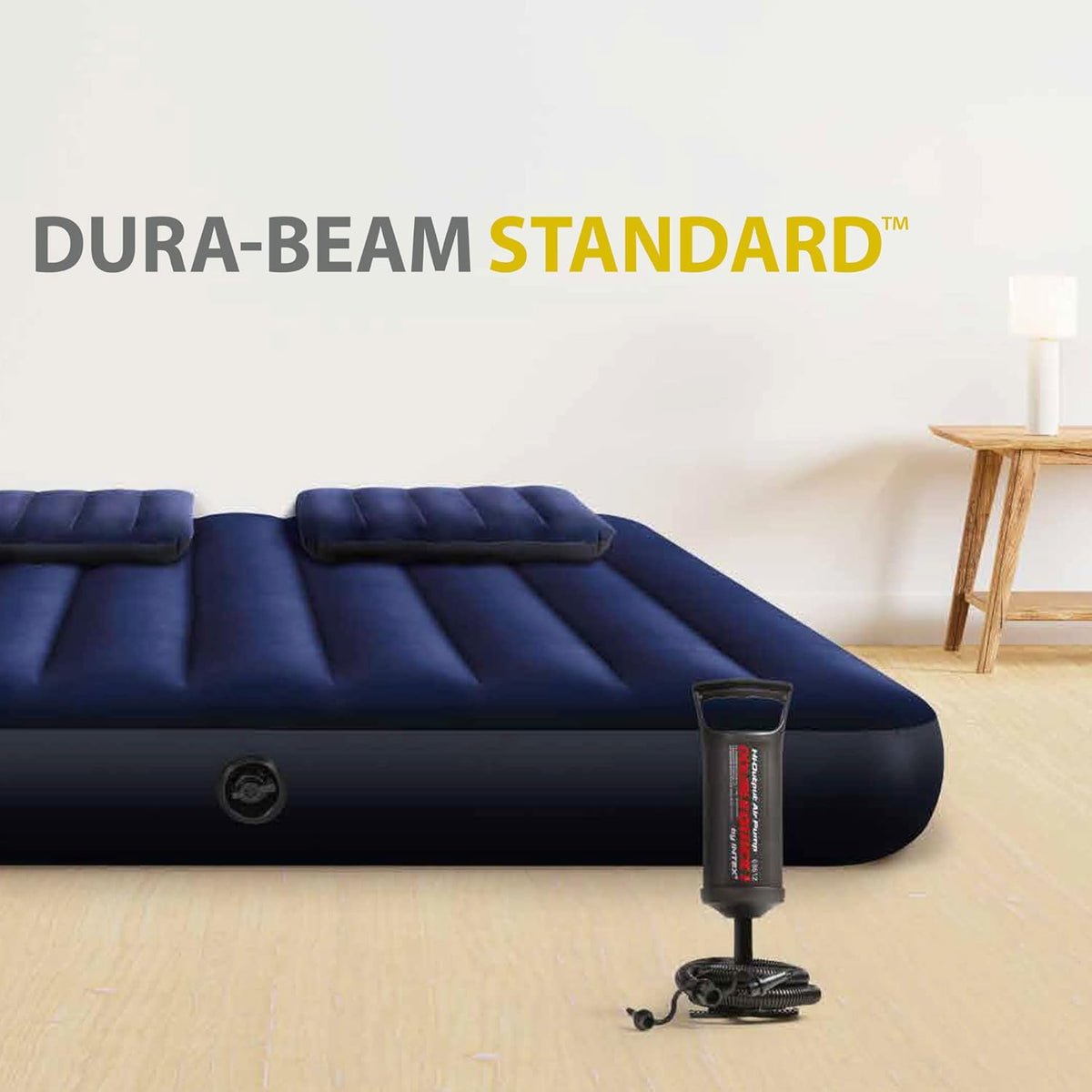 Intex Luftbett DuraBeam Classic Queen (152x203x25cm) mit Pumpe - Poolpirat