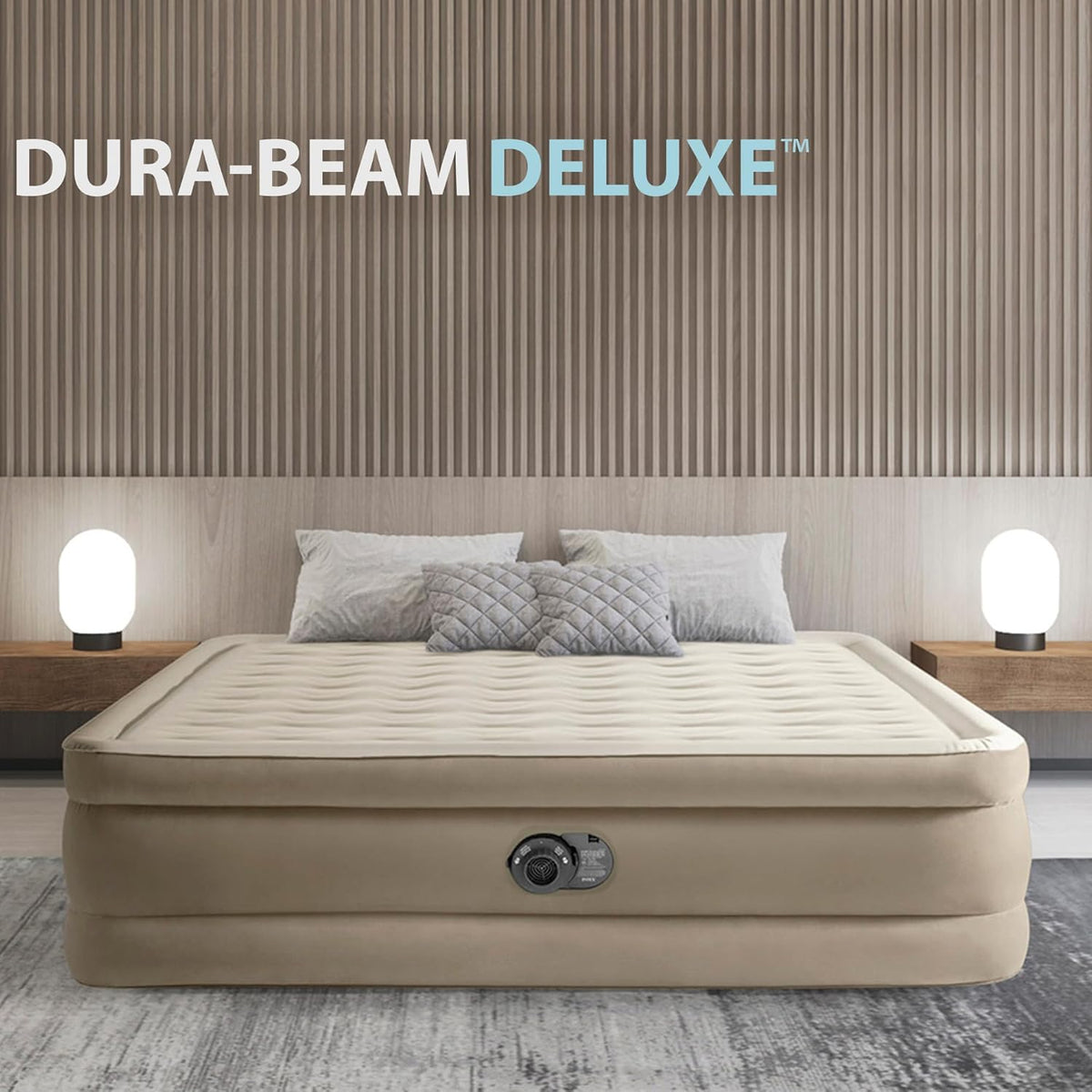 Intex Luftbett - DuraBeam UltraPlush Queen 152x203x46cm - Poolpirat