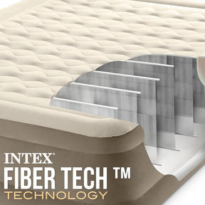 Intex Luftbett - DuraBeam UltraPlush Queen 152x203x46cm - Poolpirat