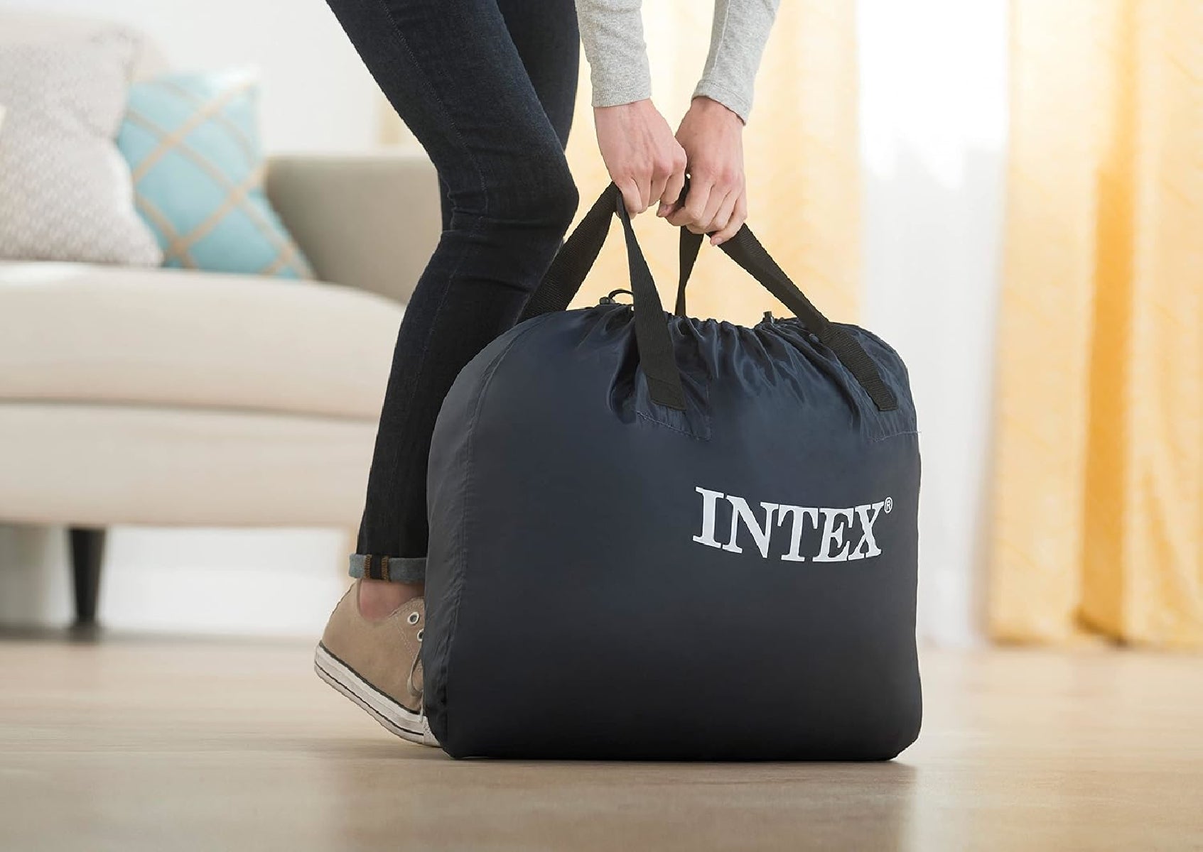 Intex Luftbett - DuraBeam UltraPlushTwin 99x191x46cm - Poolpirat