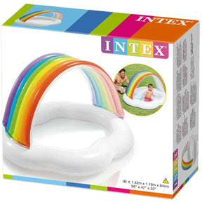 Intex Planschbecken - Rainbow Cloud 142x119x84cm - Poolpirat