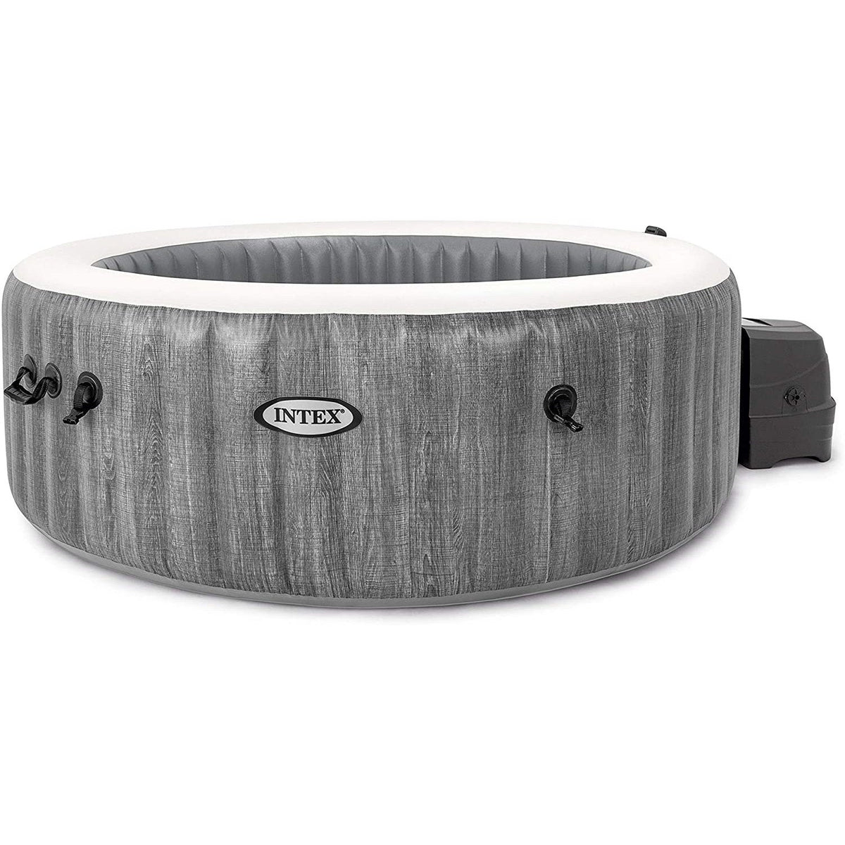 Intex Pool PureSPA Bubble "Greywood Deluxe" Whirlpool 196/145cm x 71cm - Poolpirat