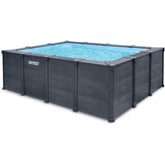 Intex - Pool-Set - GraphiteGray 400x300x124cm