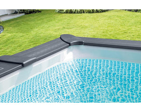 Intex - Pool-Set - GraphiteGray 400x300x124cm
