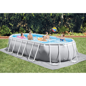 Intex Prism Frame Oval Pool 503x274x122cm - Poolpirat