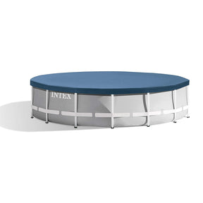 Intex Prism Frame Pool - Set 427x107cm inkl. Pumpe, Leiter und Planen - Poolpirat