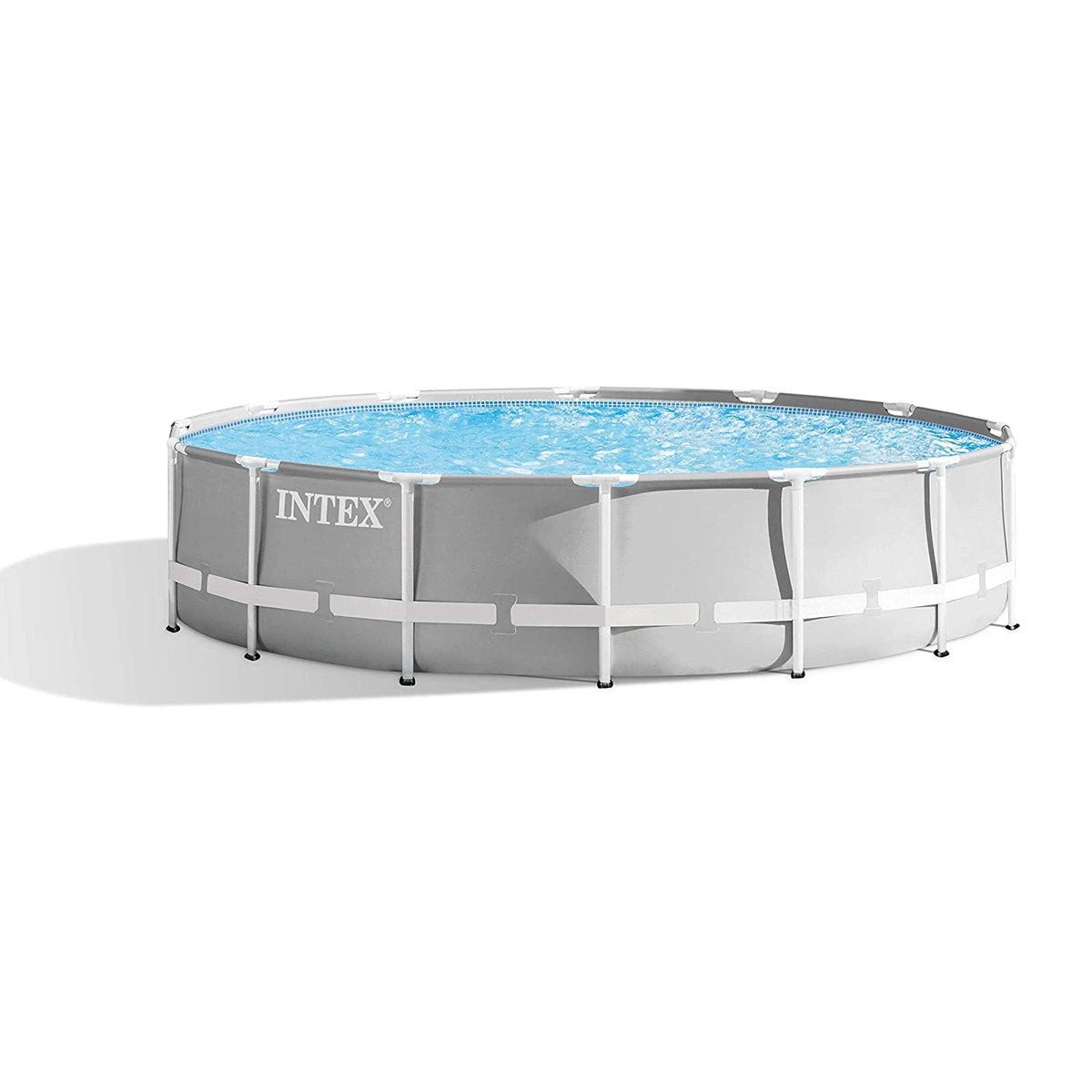 Intex Prism Frame Pool - Set 427x107cm inkl. Pumpe, Leiter und Planen - Poolpirat