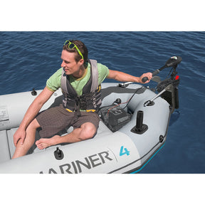 Intex Schlauchboot - Set - Excursion 5 inkl. Außenbordmotor & Befestigung - Poolpirat