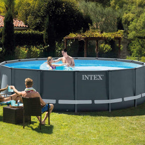 Intex Ultra XTR FramePool - Set 488x122cm + umfangreiches Zubehör - Poolpirat