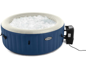 Intex Whirlpool - PureSPA Bubble, blau, Ø180 cm, 4 Personen